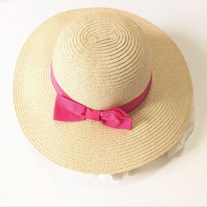 Gymboree Girls Wide Brim Straw Hat